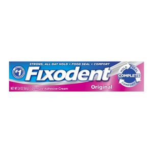 Creme fixador de dentadura Fixodent original 68g