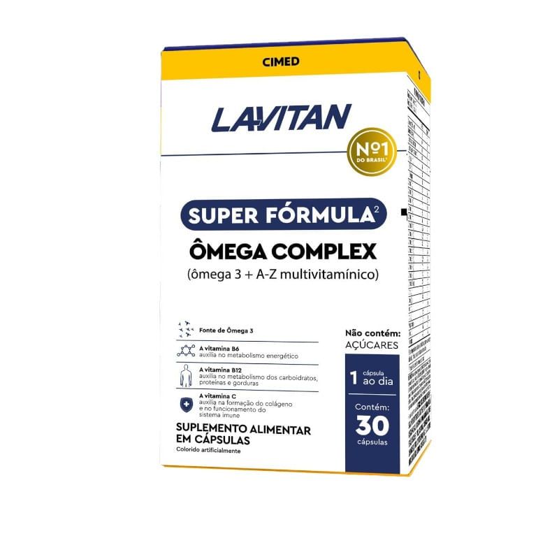 suplemento-alimentar-lavitan-super-formula-omega-complex-com-30-capsulas-cimed