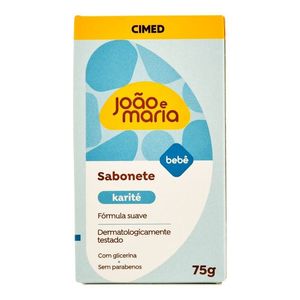 Sabonete Bebê Crem João e Maria  75G