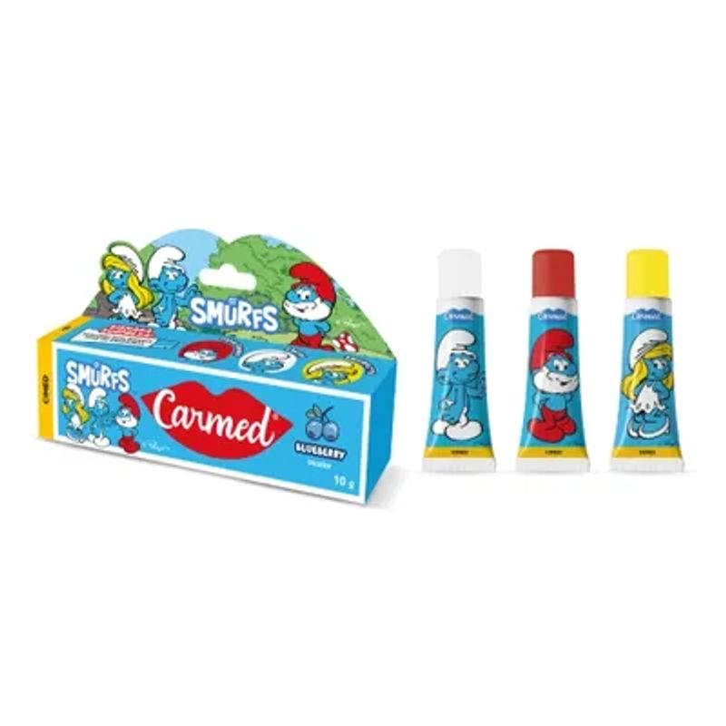 hidratante-labial-carmed-smurfs-10g