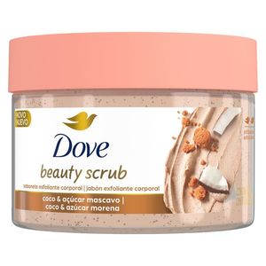 Sabonte Esfoliante Corporal Dove Beauty Scrub Coco e Açúcar Mascavo 280g