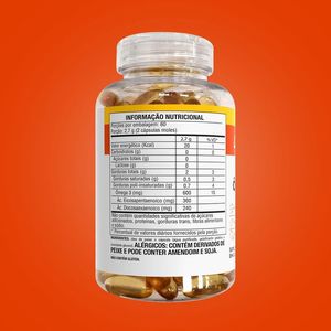 Suplemento Ômega 3 1000mg Lavitan 120 cápsulas
