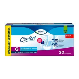 FRALDA TENA CONFORT MEGA G COM 20 UNIDADES