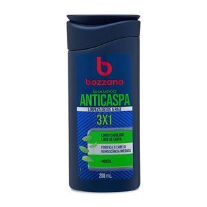 Shampoo Bozzano Anticaspa 3 em 1 Com 200ml