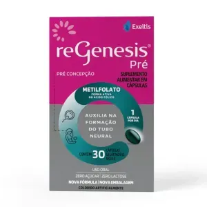 Polivitamínico ReGenesis Pré para Gestantes 30 cápsulas