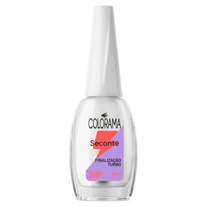 Esmalte Base Colorama Salva Unhas Secante Finalização Turbo 8ml - Incolor Brilhante