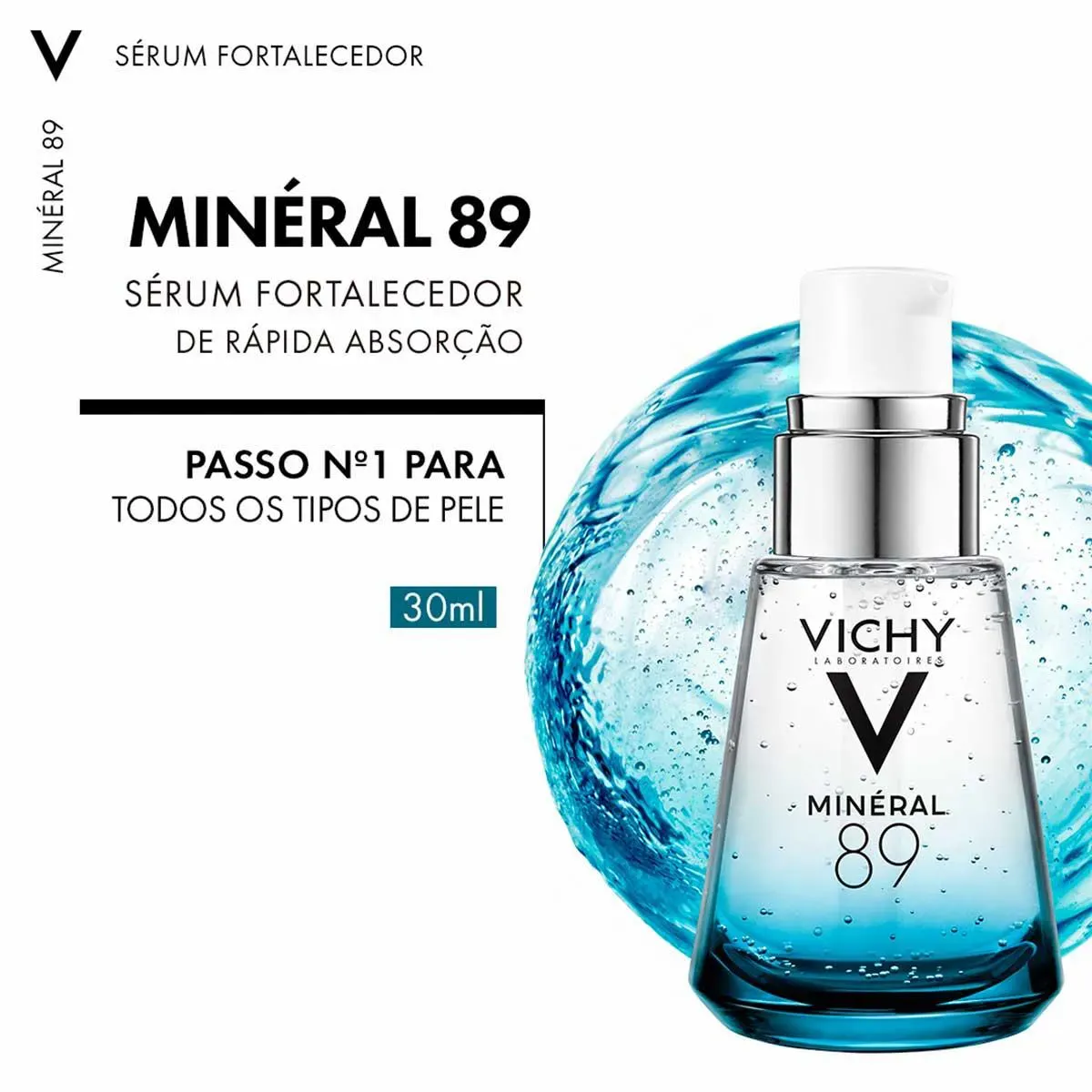 Sérum Fortalecedor Hidratante Facial Vichy Minéral 89 Daily